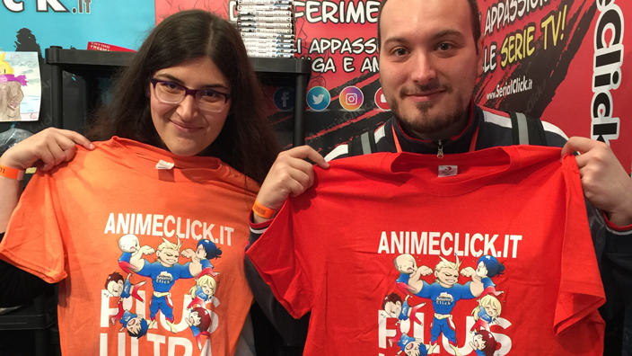 Lucca 2018: Foto dallo stand di Animeclick.it (venerdì)