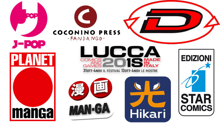 Lucca 2018: Tutti gli annunci degli editori anime e manga