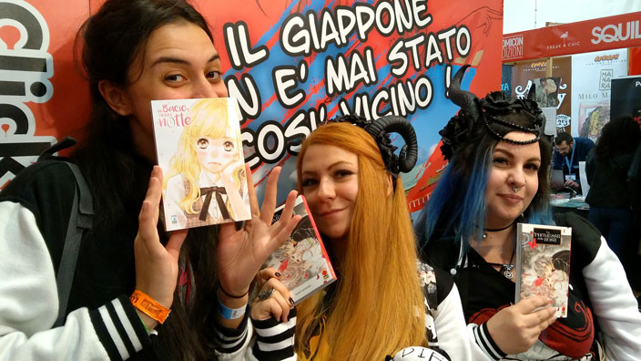 Lucca 2018: Foto dallo stand di Animeclick.it (domenica)