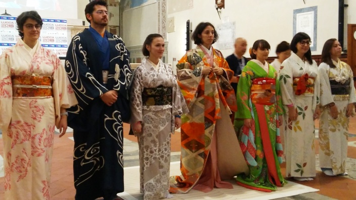 Lucca 2018: kimono al cioccolato di Torino e sakè artigianali in degustazione