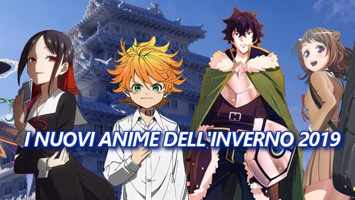 Le novità Anime stagionali dell'Inverno 2019 - Il Listone!