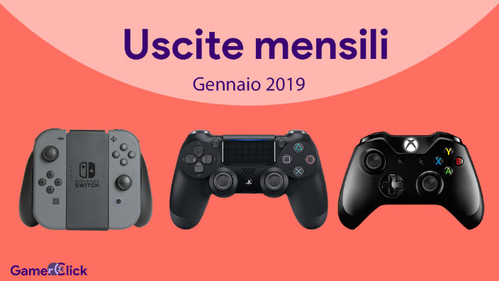 <strong>Uscite videogames europee di gennaio 2019</strong>