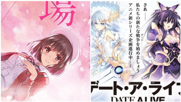 Video in anteprima per Date a Live 3 e per il film di Saekano