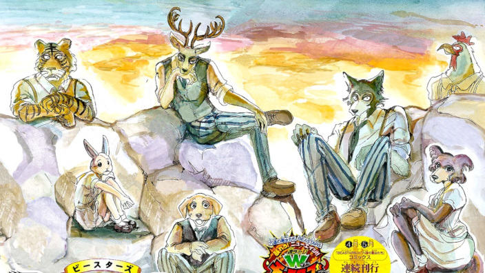 Beastars: il manga sugli animali antropomorfi diventa un anime