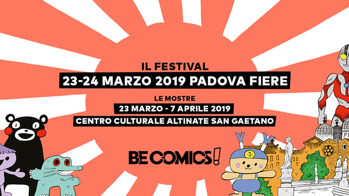 Be Comics, il festival del fumetto di Padova, sempre più giapponese