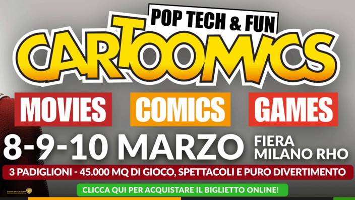 Cartoomics 2019: incontra lo staff di AnimeClick e GamerClick