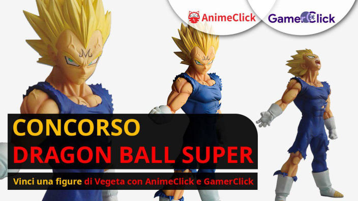 <strong>Concorso Dragon Ball Super</strong>: vinci una figure di Vegeta con AnimeClick e GamerClick