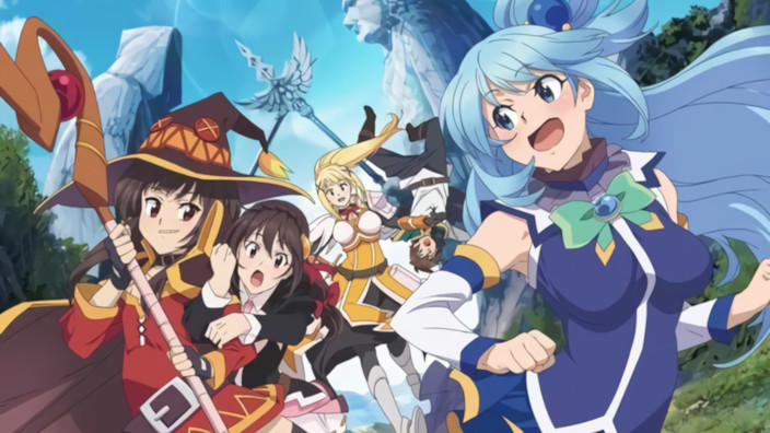 Primi trailer per KonoSuba, No Guns Life e Araburu Kisetsu