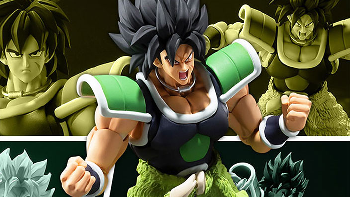 Broly Super, pre-order della nuova action figure S.H.Figuarts di Bandai