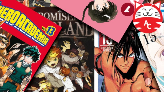 Le serie manga più acquistate dagli utenti di AnimeClick - TOP 50-2018