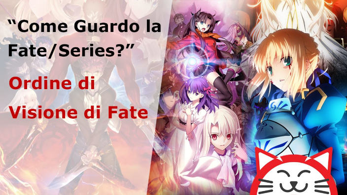 Come Guardo la Fate/Series? Ordine di visione di Fate  [VIDEO]