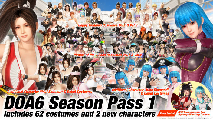 Al via la collaborazione tra Dead or Alive 6 e The King of Fighters