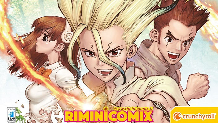 Dr Stone (anime) in proiezione al RiminiComix