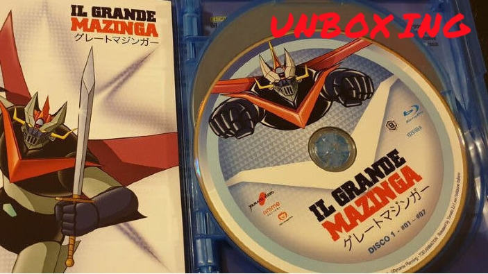 Il Grande Mazinga: Unboxing della nuova edizione in Blu Ray