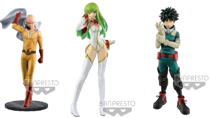 Figure: le uscite di luglio di Banpresto