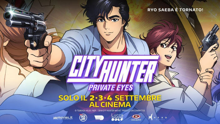 Nexo Digital: le date della nuova Stagione degli Anime al Cinema, da City Hunter a Makoto Shinkai