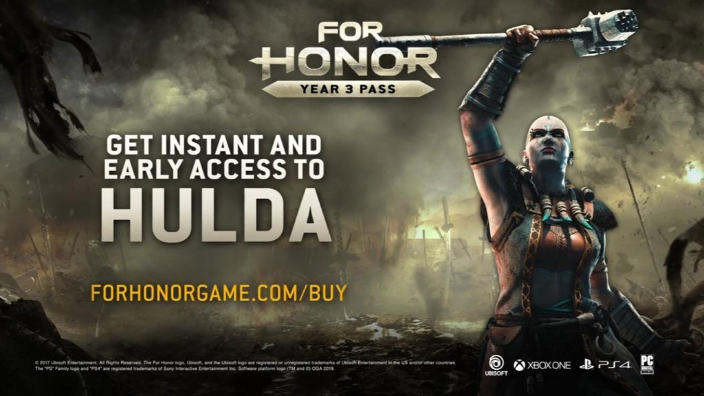 For Honor presenta il guerriero Jormungandr per la stagione Hulda