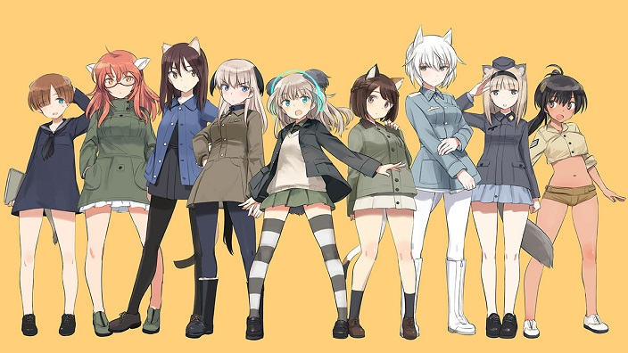 Luminous Witches, primo trailer e visual per lo spin-off di Strike Witches!