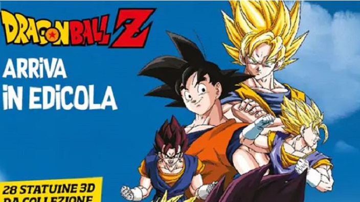 Dragon Ball Z: le statuine della saga in edicola con il Corriere dello Sport