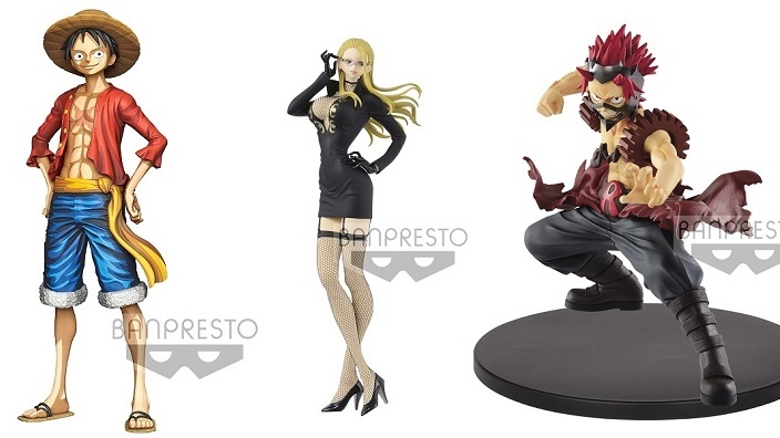 Figure: le uscite di agosto di Banpresto