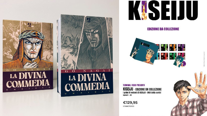 Manga: arrivano La Divina Commedia in Omnibus e Kiseiju in cofanetto