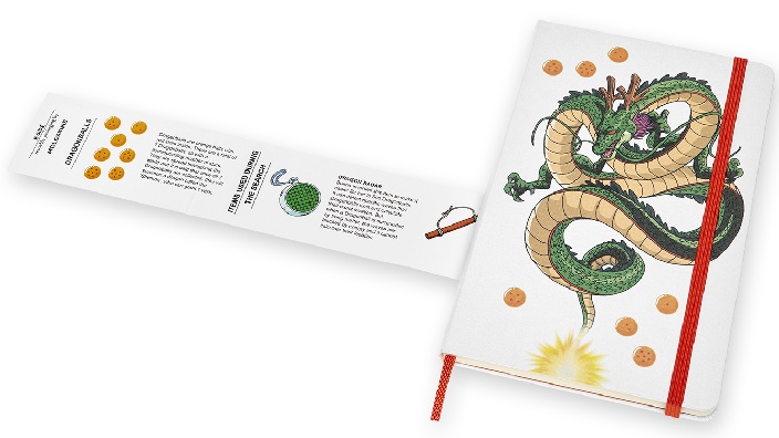 Dragon Ball: collaborazione con Moleskine