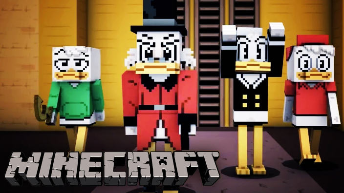 Minecraft e Duck Tales? Una collaborazione che farà felici tanti fan