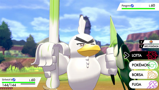 Pokémon Spada e Scudo introducono Sirfetch'd