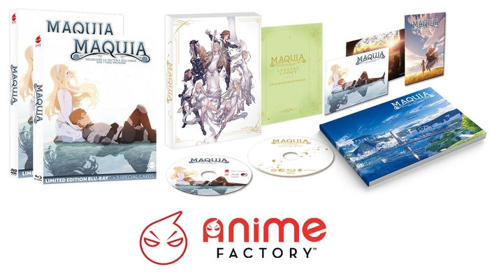 Maquia: i dettagli sulle edizioni home video di Anime Factory