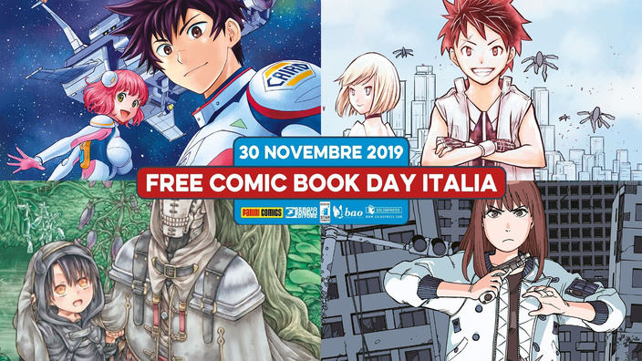 Free Comic Book Day Italia 2019: 14 albi esclusivi (4 manga) in distribuzione gratuita