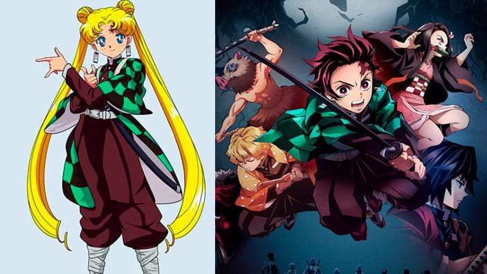 Sailor Moon nelle vesti di... Demon Slayer!