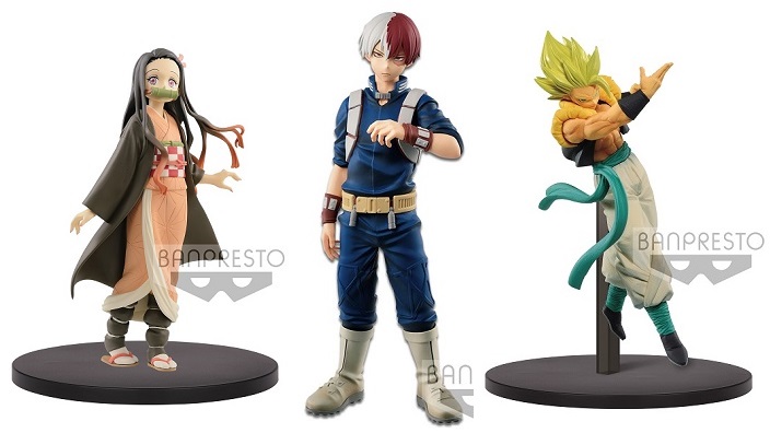 Figure: le uscite di dicembre di Banpresto