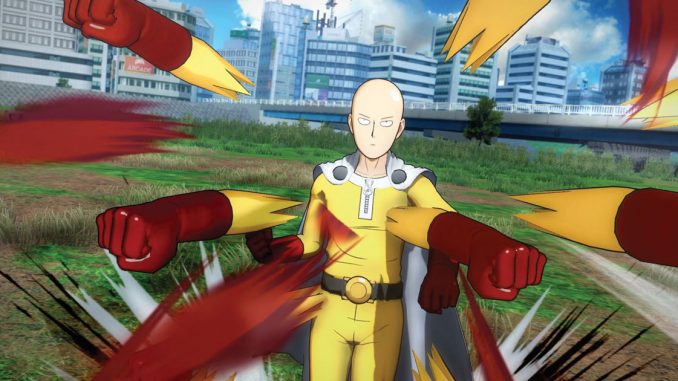 Il filmato di apertura di One Punch Man: A Hero Nobody Knows