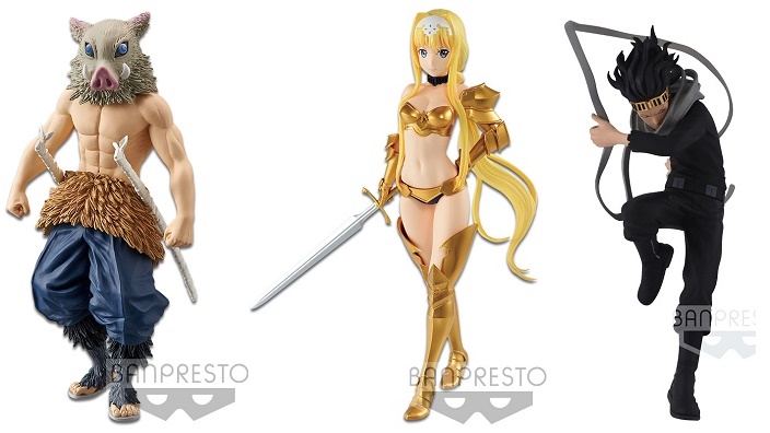 Figure: le uscite di gennaio di Banpresto