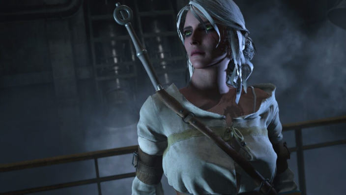 Resident Evil 2 Remake ecco Ciri da The Witcher