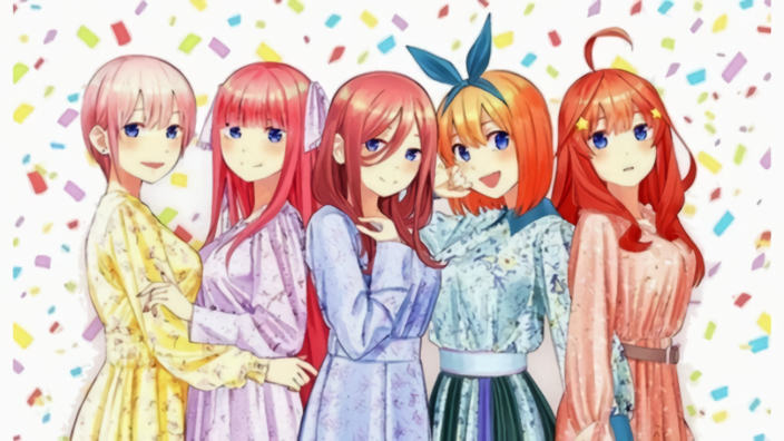 The Quintessential Quintuplets, la seconda stagione andrà in onda quest'estate