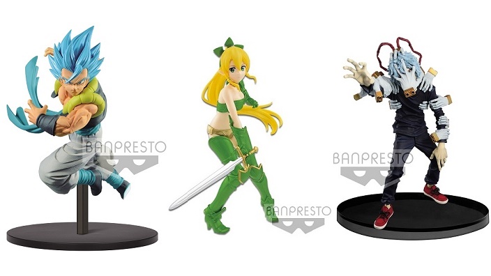 Figure: le uscite di marzo di Banpresto