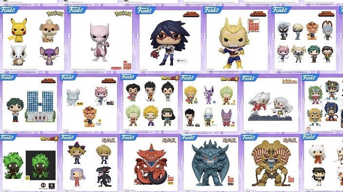 I nuovi Funko Pop a tema anime annunciati al Toy Fair di NY