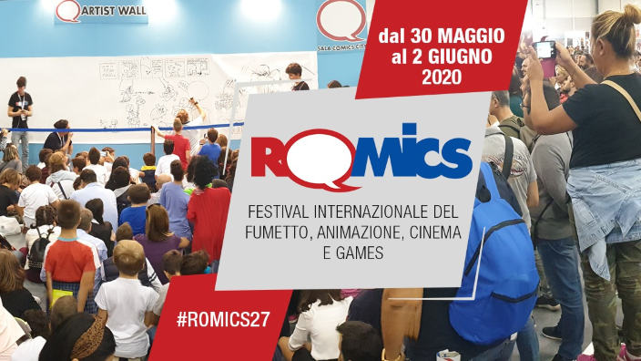 Romics: la fiera romana posticipata a causa del coronavisus [aggiornamento]