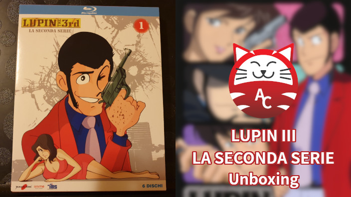 Lupin III 2° serie: unboxing dell'edizione blu ray della mitica giacca rossa