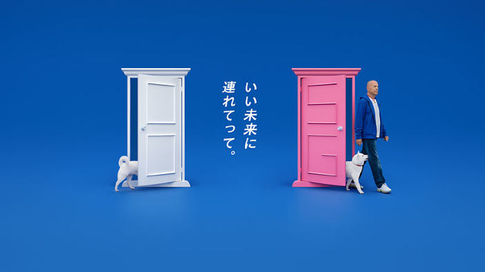 Bruce Willis diventa Doraemon in uno spot della Softbank