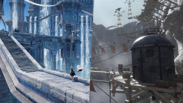 Primi screenshot per le ambientazioni di NieR Replicant e NieR Re[in]carnation