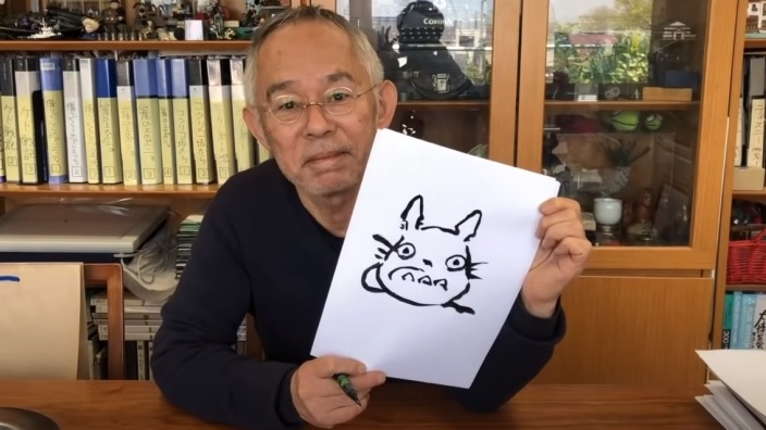 Come disegnare Totoro? Lo spiega il produttore Toshio Suzuki di Studio Ghibli