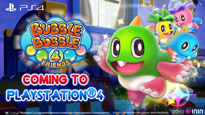 Bubble Bobble 4 Friends arriva su PS4