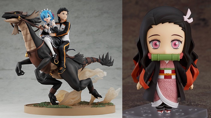 Figure: ecco il diorama di Re:Zero e nendroid di Nezuko