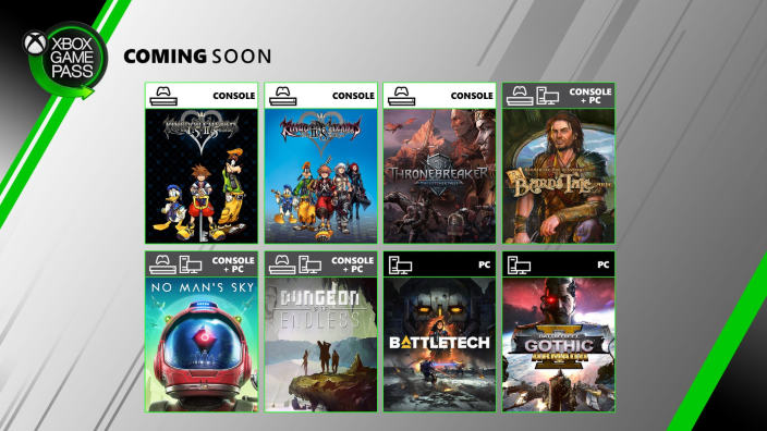 Nuovi titoli arrivano su Xbox Game Pass