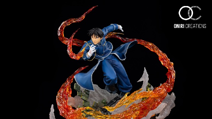 Fullmetal Alchemist: la statua di Roy Mustang di Oniri Création