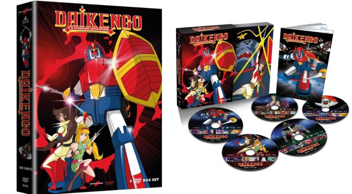 Daikengo: unboxing del nuovo box dvd dedicato al "Guardiano dello spazio"