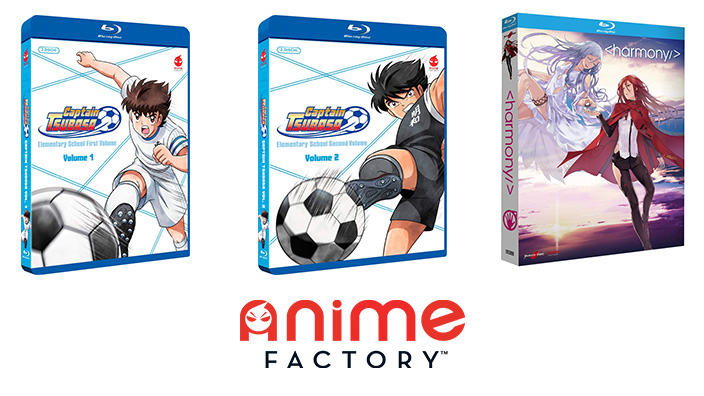 Captain Tsubasa e Harmony: anteprime home video di Anime Factory