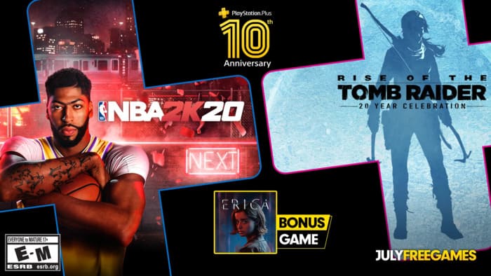 Playstation Plus festeggia con 3 giochi gratis per luglio 2020